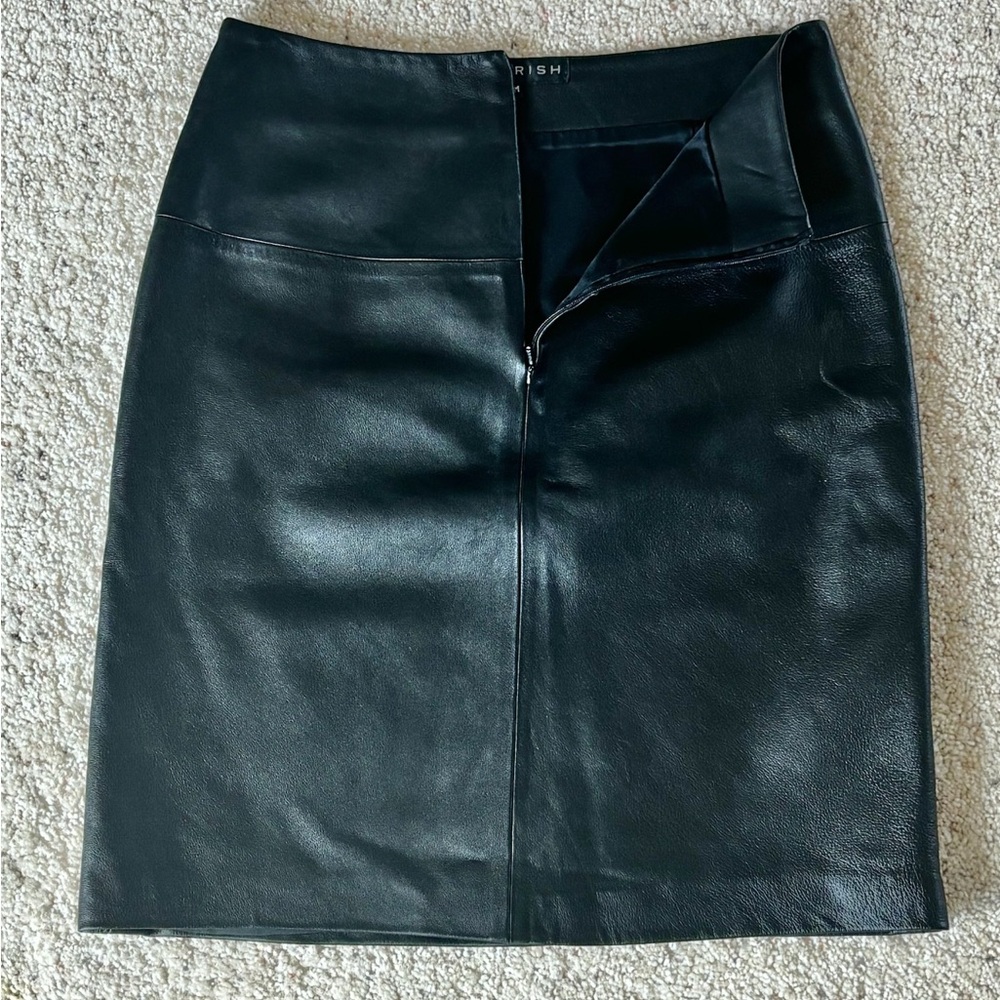 Maxfield Parrish Authentic Classic Black 100% Lea… - image 3